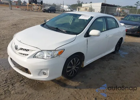 2011 Toyota Corolla S из США, поврежденный, VIN 2T1BU4EEXBC599197